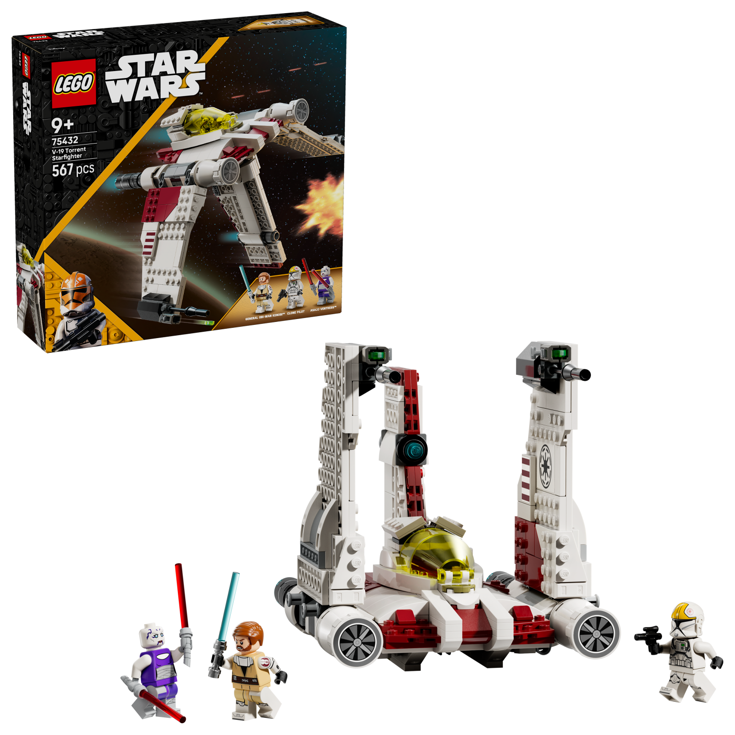 LEGO® Star Wars TM 75432 V-19トレント・スターファイター | KITSTORE.cz
