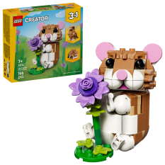 LEGO® Creator 31376 Simpatico criceto con fiore