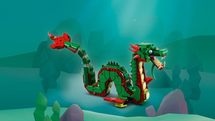 LEGO® Creator 3-in-1 31161 Grüner Drache