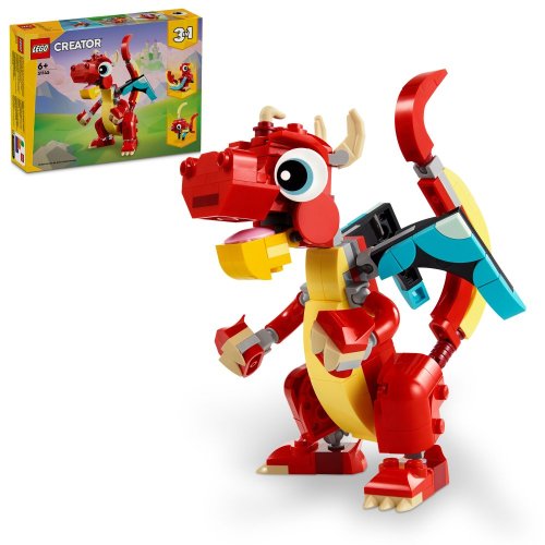 LEGO® Creator 3 w 1 31145 Czerwony smok