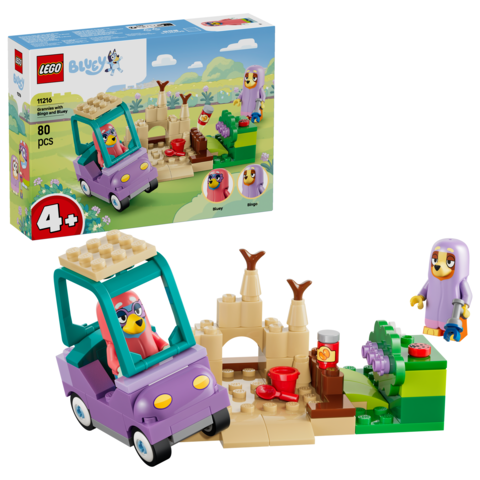 LEGO® Bluey 11216 As Avozinhas com a Bingo e a Bluey