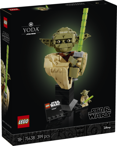 LEGO® Star Wars™ 75438 Yoda™ mellszobor