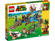 LEGO® Super Mario™ 71425 Set de Expansão Corrida de carrinhos de mina do Donkey Kong