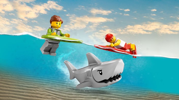 LEGO® City 60453 Le véhicule de secours de la plage