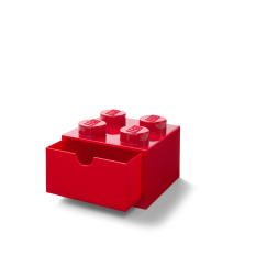 LEGO® scatola da tavolo 4 con cassetto - rosso