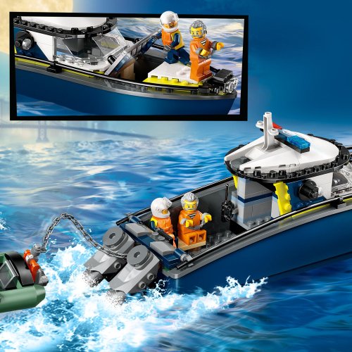LEGO® City 60456 Perseguição com Barco da Polícia