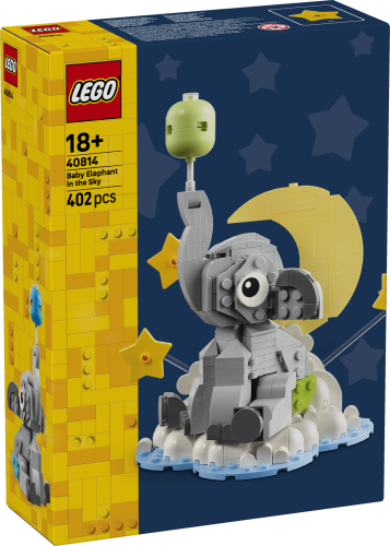 LEGO® Iconic 40814 Schwebender Baby-Elefant