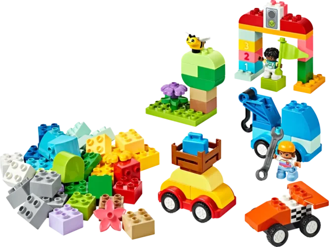 LEGO® DUPLO® 10439 Auto's en vrachtwagens in opbergdoos