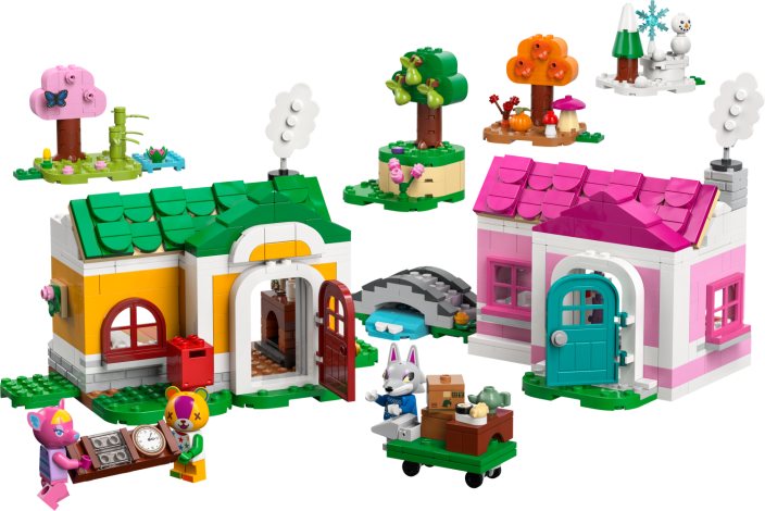 LEGO® Animal Crossing 77057 Les maisons créatives : au gré des saisons