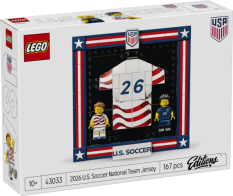 LEGO® LEGO® Editions 43033 Maillot 2026 de l’équipe nationale américaine de foot