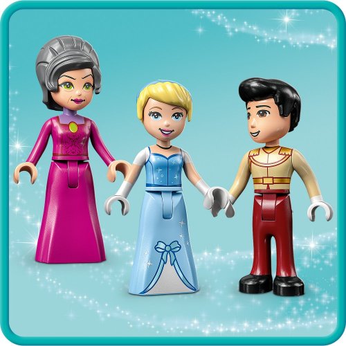 LEGO® Disney™ 43206 Il castello di Cenerentola e del Principe azzurro