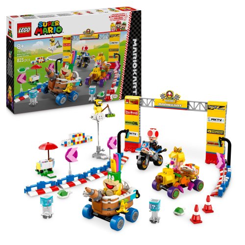 LEGO® Super Mario™ 72036 Mario Kart™ - Bébé Peach et ensemble de grand prix