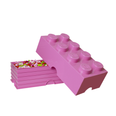 LEGO® Boîte de rangement 8 - Rose