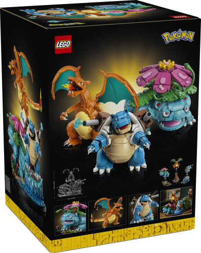 LEGO® LEGO® Pokémon™ 72153 Florizarre, Dracaufeu et Tortank
