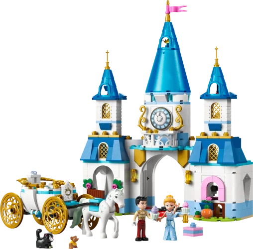 LEGO® Disney™ 43275 Castello e carrozza di Cenerentola