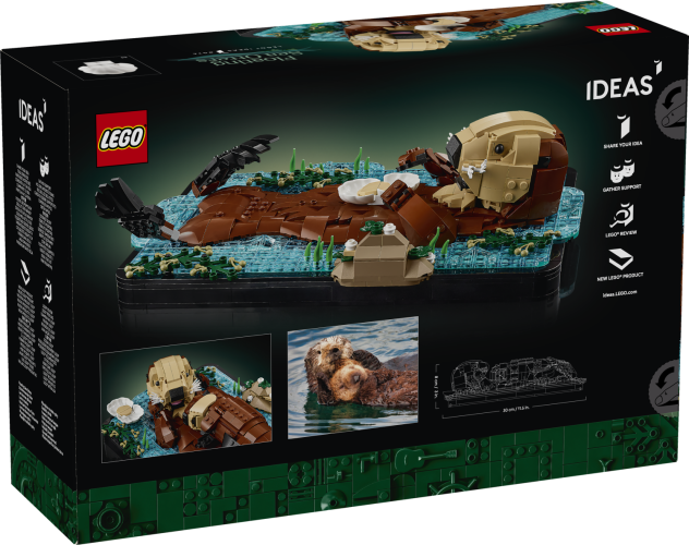 LEGO® Ideas 21366 Les loutres câlines
