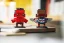 LEGO® BrickHeadz 40668 Personaggi di Captain America e Hulk Rosso