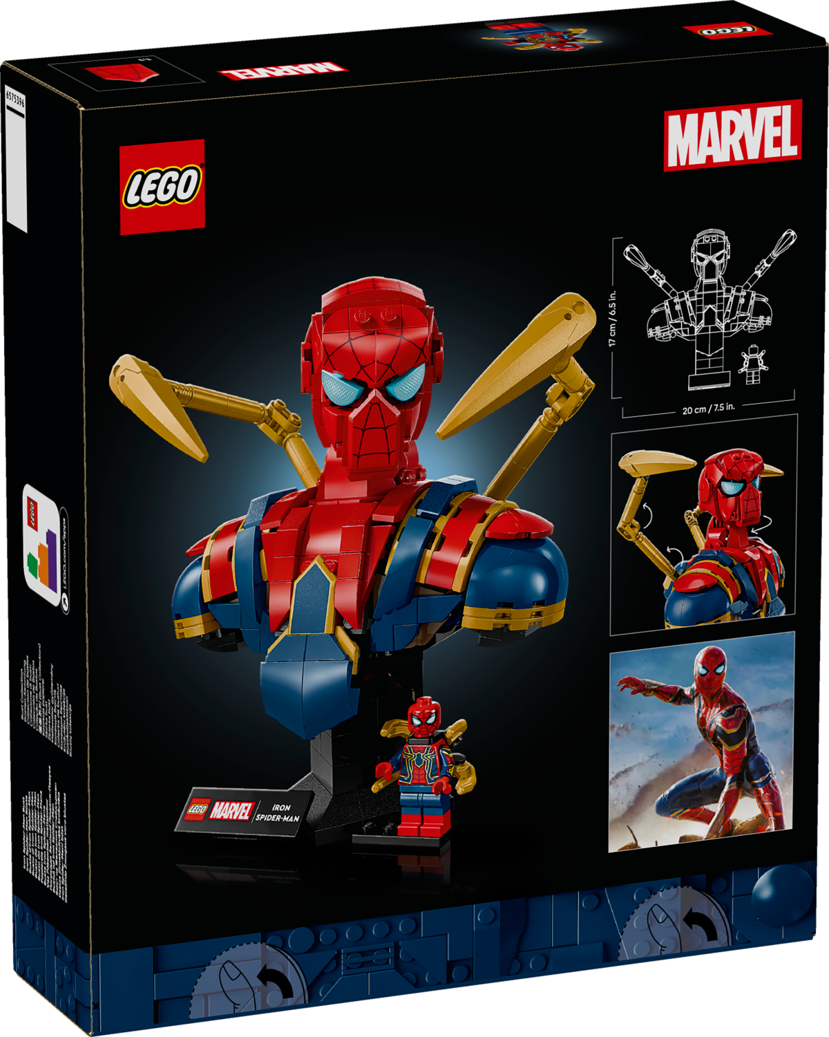 LEGO® Super Heroes 76326 アイアン・スパイダーマン バスト | KITSTORE.cz