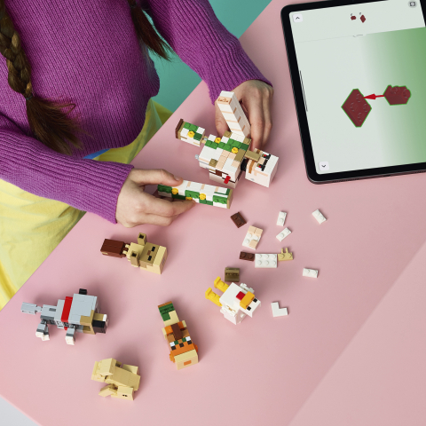 LEGO® Minecraft 21592 Kipberijder woestijnaanval
