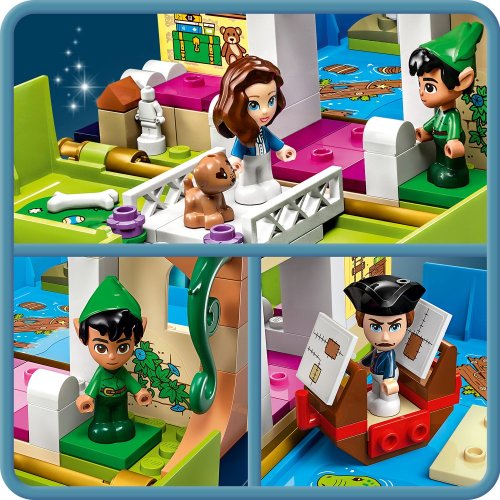 LEGO® Disney™ 43220 Książka z przygodami Piotrusia Pana i Wendy