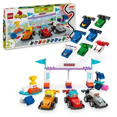 LEGO® DUPLO® 10445 Voitures de course et pilotes d’une écurie de F1®