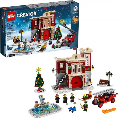 LEGO® Creator Expert 10263 La caserne des pompiers du village d'hiver