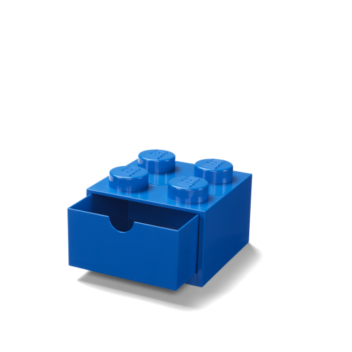 LEGO® asztali doboz 4 fiókkal - kék