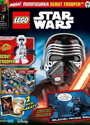 KOMIKS LEGO® Star Wars™ 06/2023 - Minifigurka Scout Trooper