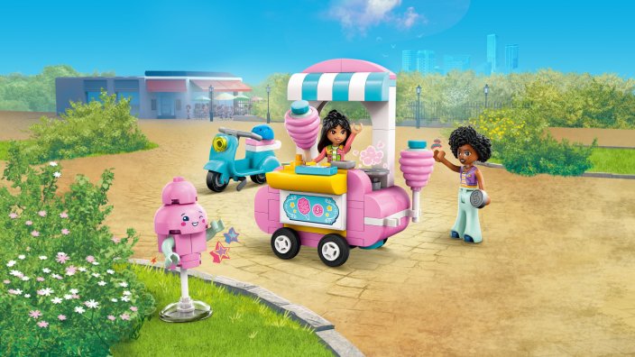 LEGO® Friends 42643 Suikerspinkraam en scooter