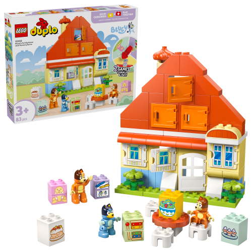 LEGO® DUPLO® Bluey 10459 Dům Bluey a paměťová hra
