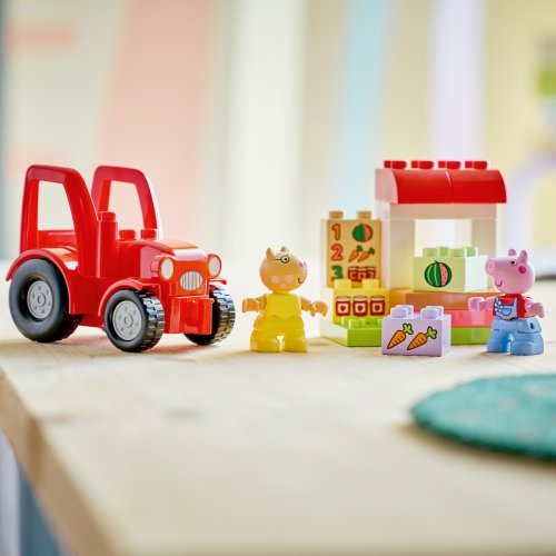 LEGO® DUPLO Peppa Pig 10468 Traktor und Marktstand
