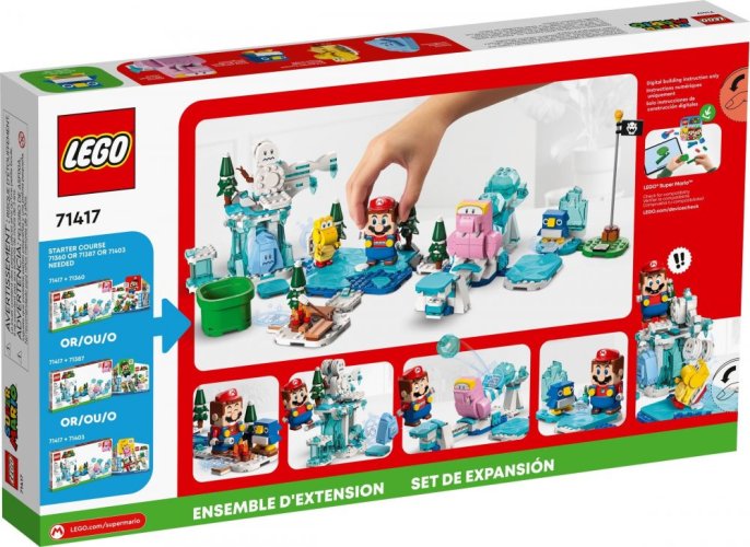 LEGO® Super Mario™ 71417 Pack di espansione Avventura sulla neve di Tricherino