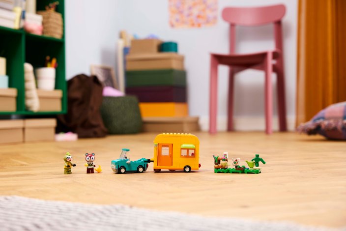 LEGO® Animal Crossing™ 77054 Caravane et stand de jardinage de Racine