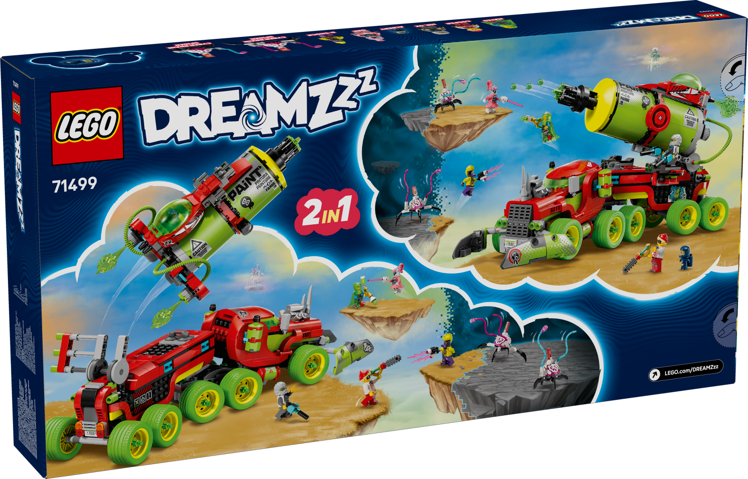 LEGO® DREAMZzz 71499 マテオのスプレー缶トラック | KITSTORE.cz