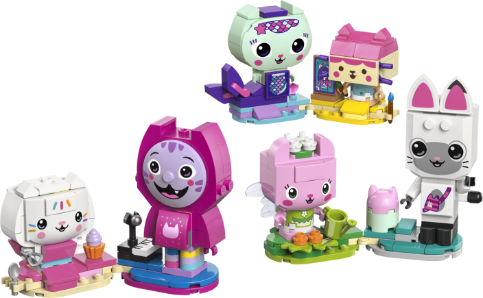 LEGO® Gabby's Dollhouse 11215 Gabbys Katzenfreunde aus LEGO Steinen