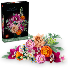 LEGO® Botanicals 10342 Le joli bouquet de fleurs roses