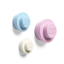 LEGO® appendiabiti da parete, 3 pezzi - bianco, azzurro, rosa