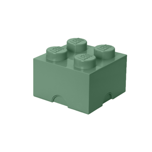 LEGO® Caixa de arrumação 4 - verde exército