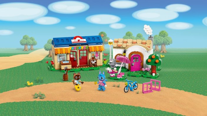 LEGO® Animal Crossing™ 77050 Boutique Nook et maison de Rosie