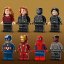 LEGO® Marvel 76314 Amerika Kapitány: Polgárháború csatajelenet