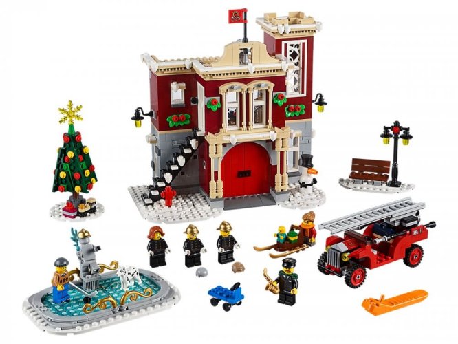 LEGO® Creator Expert 10263 La caserne des pompiers du village d'hiver