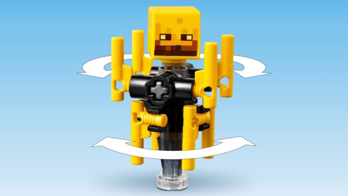 LEGO® Minecraft® 21266 Csata az alvilági lávatónál