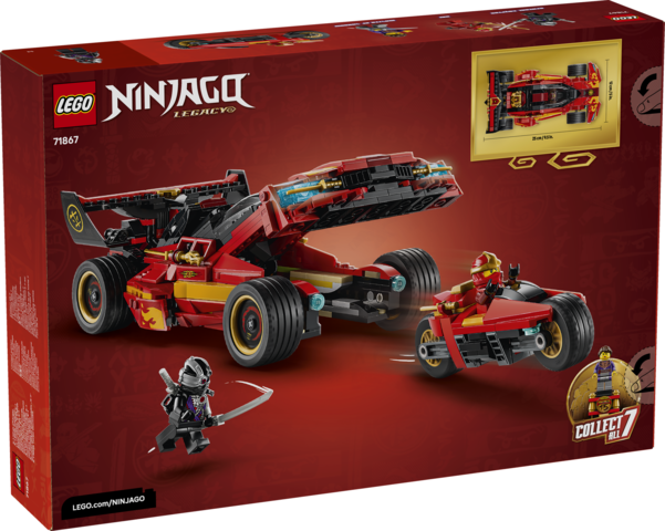LEGO® Ninjago 71867 X-1 Ninja Charger 15th Anniversary | KITSTORE.cz