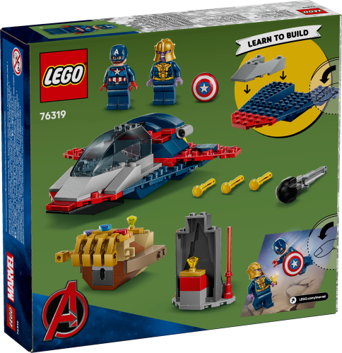 LEGO® | Marvel 76319 Amerika Kapitány vs. Thanos