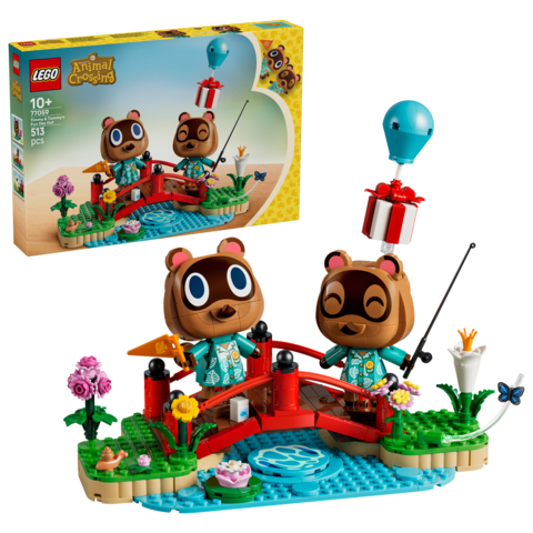 LEGO® Animal Crossing 77059 Dia de diversão do Timmy e do Tommy