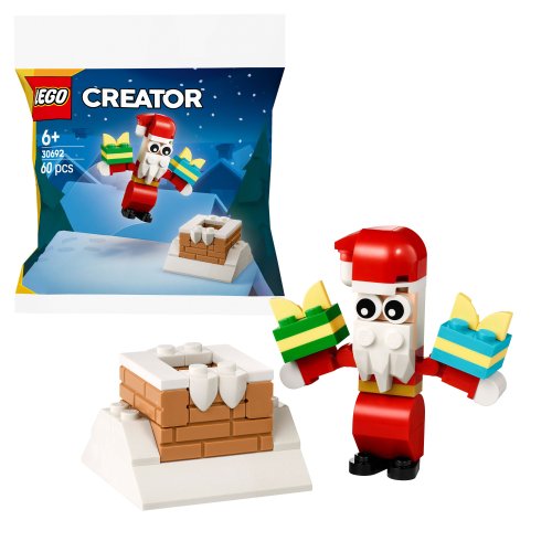LEGO® Creator 30692 Der Weihnachtsmann im Schornstein