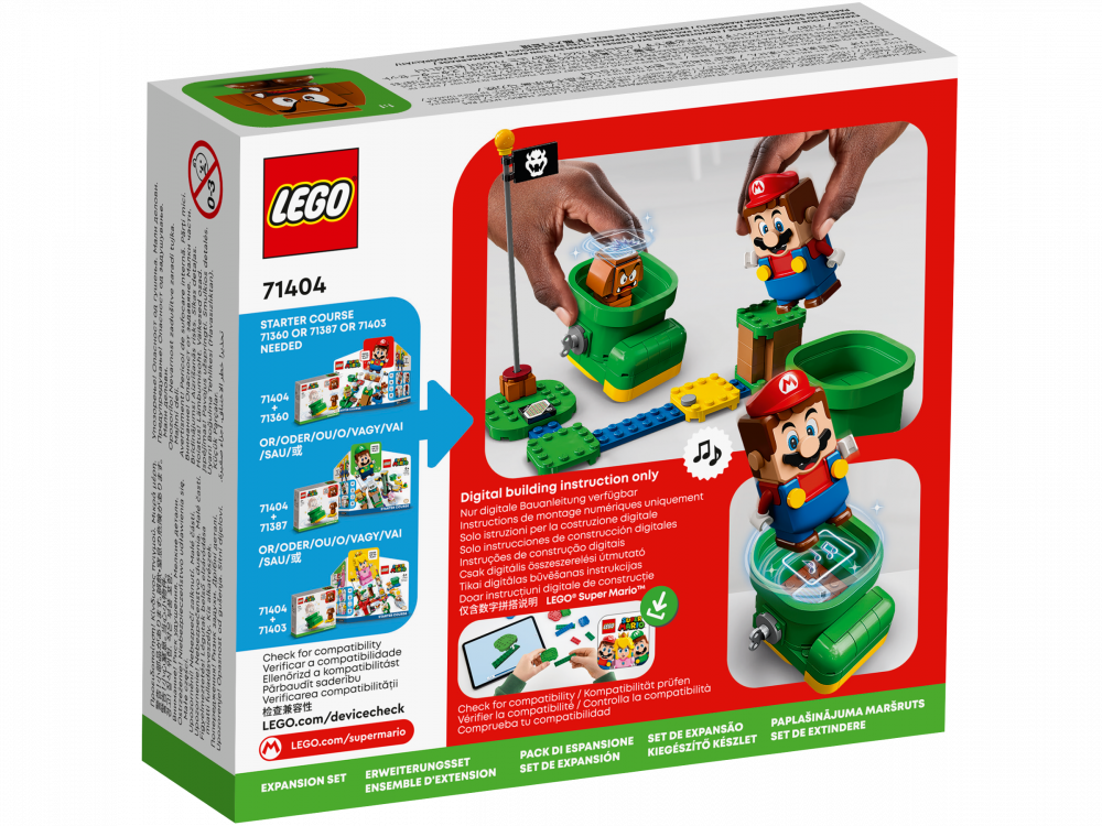 LEGO® Super Mario™ 71404 Goomba's Shoe Expansion Set