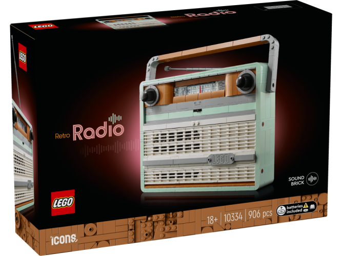 LEGO® Icons 10334 Retro rádio