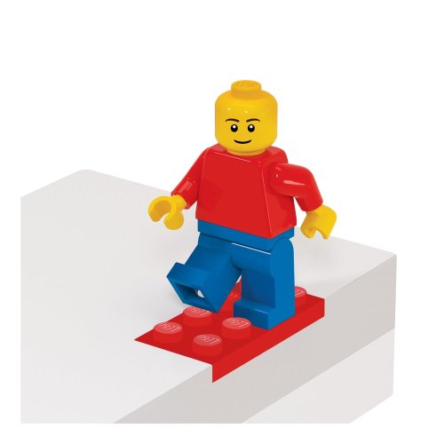 LEGO® Estojo de lápis com minifigura, vermelho