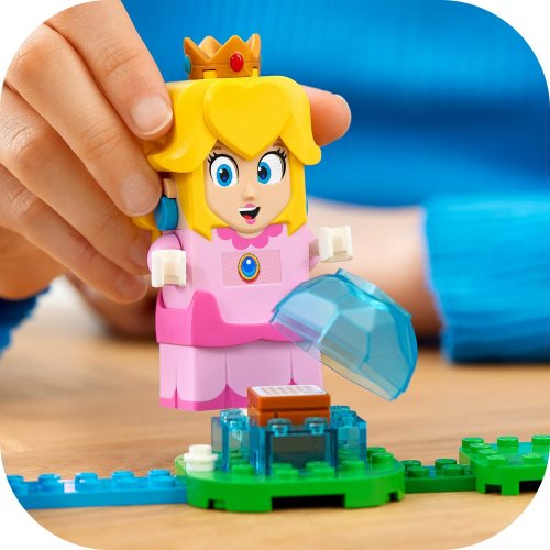LEGO® Super Mario™ 71407 Katzen-Peach-Anzug und Eisturm – Erweiterungsset